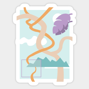 Mountain Roots Sticker